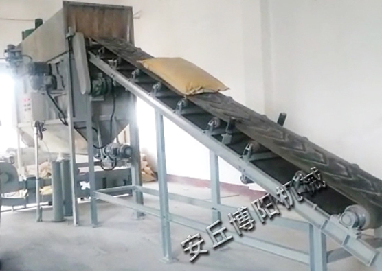 碳酸鈣自動拆包機(jī)，自動拆包無揚(yáng)塵