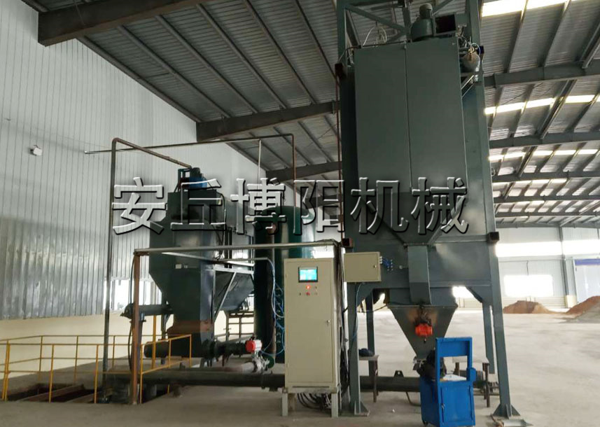 石灰粉噸袋拆包機是如何工作的？