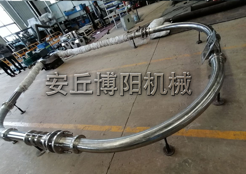 化工粉管鏈?zhǔn)捷斔蜋C(jī) 無塵管鏈輸送機(jī)的特點